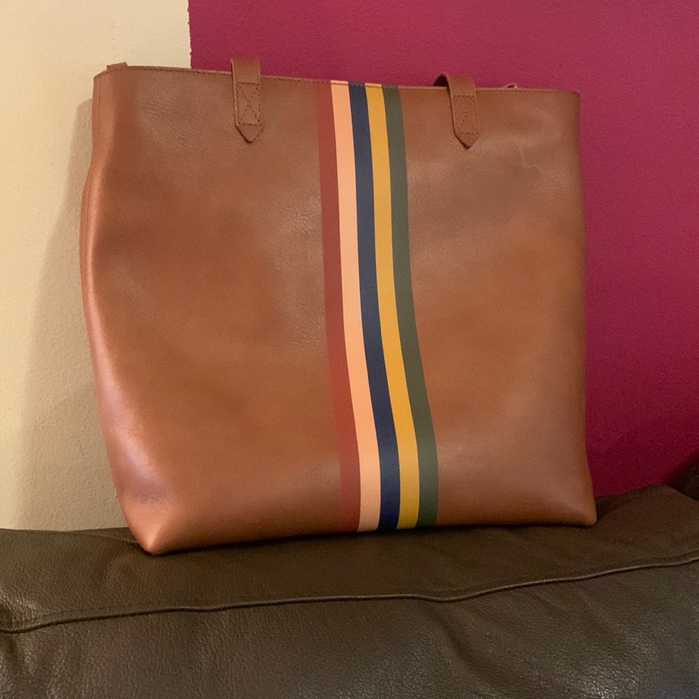 Color, sweet, tulip, multi.  Medium Transport tote! Beautiful bag- Brand New!